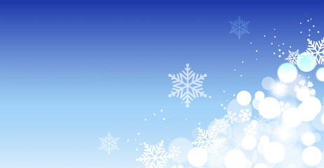 sfondo, elegante, natale, fiocchi di neve,  © xyz+