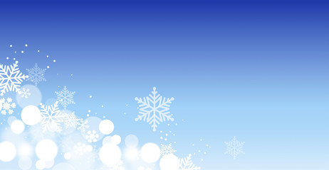 sfondo, elegante, natale, fiocchi di neve,  © xyz+