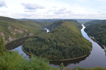 Blick auf die Saarschleife