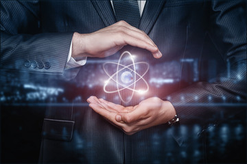 The concept protect of the peaceful atom.