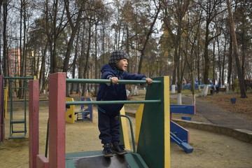 children playground in the park