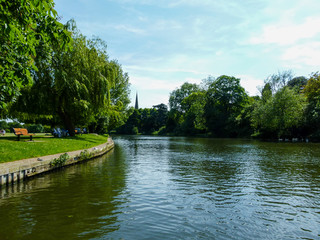 Fototapeta na wymiar River Avon near Stratford
