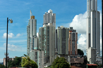 Fototapeta premium skyscrapers in panama city, panama