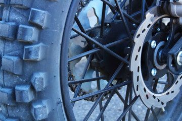 tire wheel brake disc cross motorcycle texture background