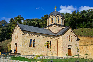 Fototapeta na wymiar Serbian Monastery Besenovo