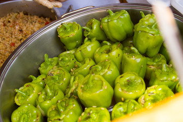 Grüner Paprika