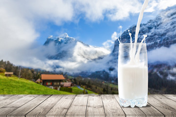 fresh milk and spring time