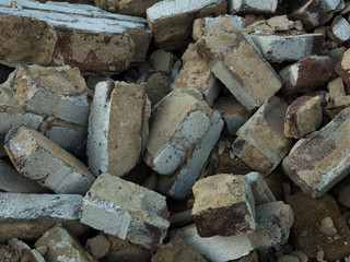Vintage brick heap