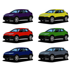 suv small different color set