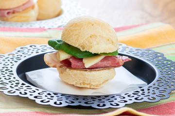 Pao de Queijo snack ideas. Cheese bread ball from Brazil.
