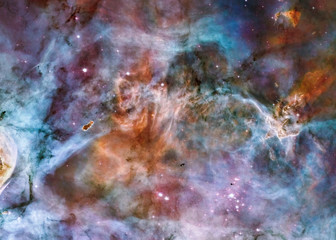 Naklejka na ściany i meble Carina Nebula star birth. Science fiction wallpaper. Elements of this image were furnished by NASA.