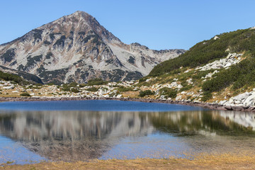 Frog lake and Muratov peak, Pirin Mountain, Bulgaria