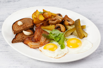 Village breakfast