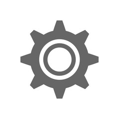 Gear. Illustration of gearwheel