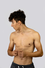 Fototapeta premium Young boy posing