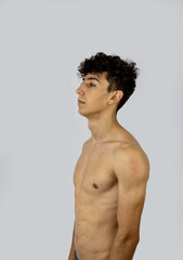 Fototapeta premium Young boy posing