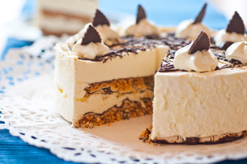 Grillaschtorte auf Kaffeetafel