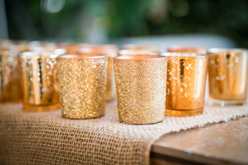 gold votives
