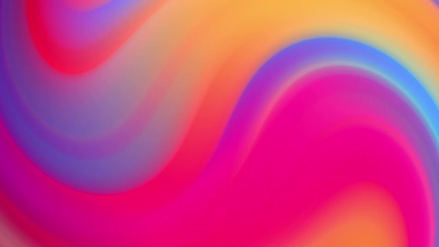 Gradient of rainbow colors are cyclically shifting in loop