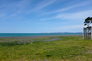 Fototapeta na wymiar Napier Beach, New Zealand