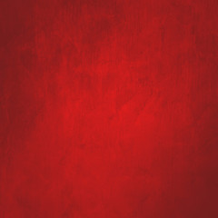 abstract red background design or old Christmas paper with vintage grunge border texture and soft lighting on center