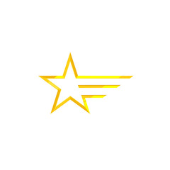 Obraz premium Star Logo Design Vector