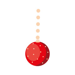 Merry christmas sphere vector design