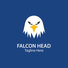 Falcon Eagle Bird Logo Template