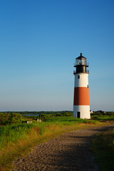 Fototapeta na wymiar Lighthouse in Nantucket 