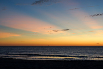 Sunrise on Tybee Island, Georgia, USA
