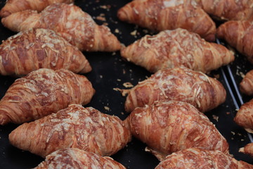 Fresh made croissants