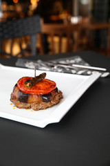 Delicious Turkish traditional food 