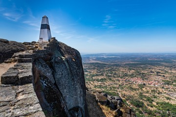 The hilltop village of Monsanto, Portugal.