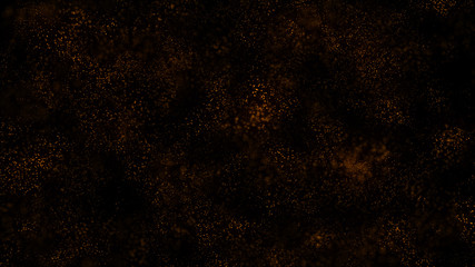 Fototapeta na wymiar Small colorful particles background
