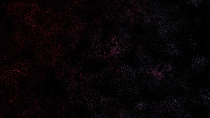 Small colorful particles background