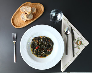 turkish traditional food and bread