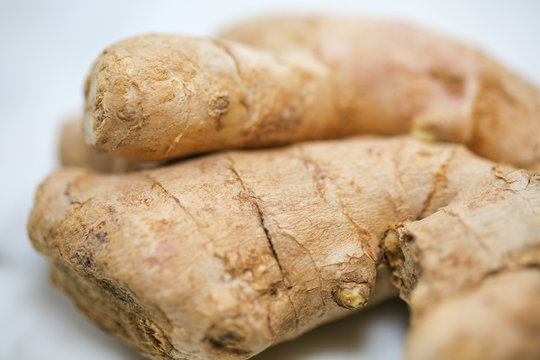 Ginger Isolated on a white Clipping Path - Image