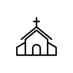 Church building icon