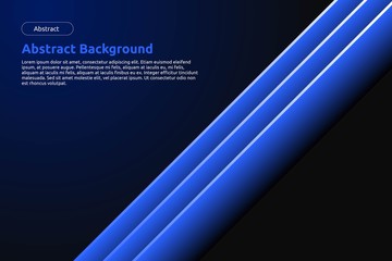 Abstract geometric blue gradient texture background