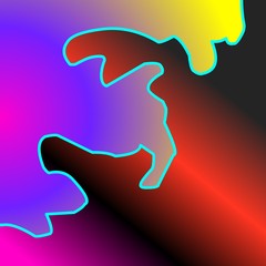 Abstract background with colorful design