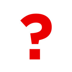 Question mark icon vector isolated symbol illustration EPS 10