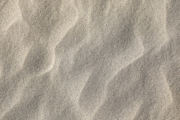 Fototapeta na wymiar Fine beach sand in the summer sun.