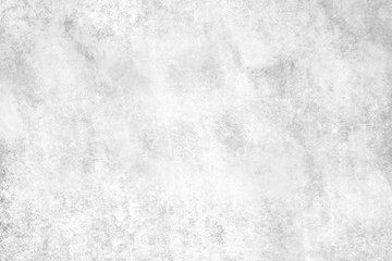 Concrete wall white color for background. Old grunge textures with scratches and cracks. White painted cement wall texture.