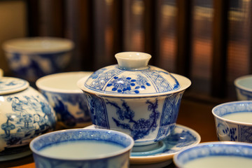 blue and white porcelain