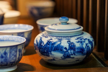 blue and white porcelain