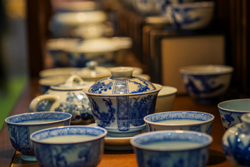blue and white porcelain