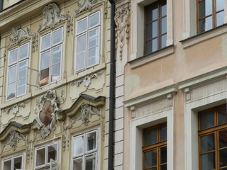 Obraz premium facade of an old building