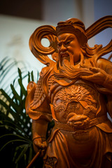 Fototapeta na wymiar Statues of Taoist Immortals
