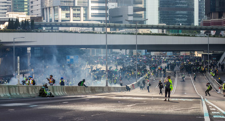 10.1 Chinese National Day Protest in Hong Kong