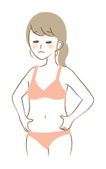 I want to get rid of my stomach fat